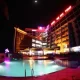 Image of a Hotel Swimming Pool Night View
